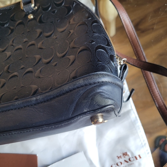 Coach leather purse, black - Picture 12 of 13